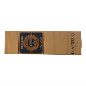 L'Occitane Shea Butter Foot Cream 5.2 oz / 150 ml. Foot Cream - NIB,read.